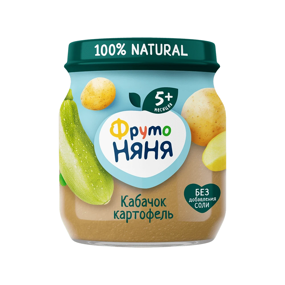Пюре из кабачков и картофеля
